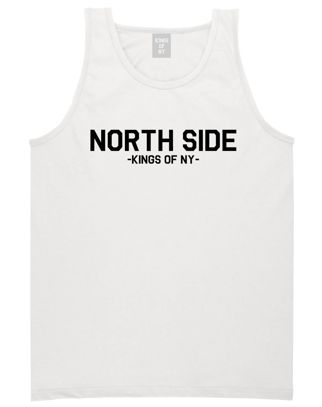 North Side Tank Top in White