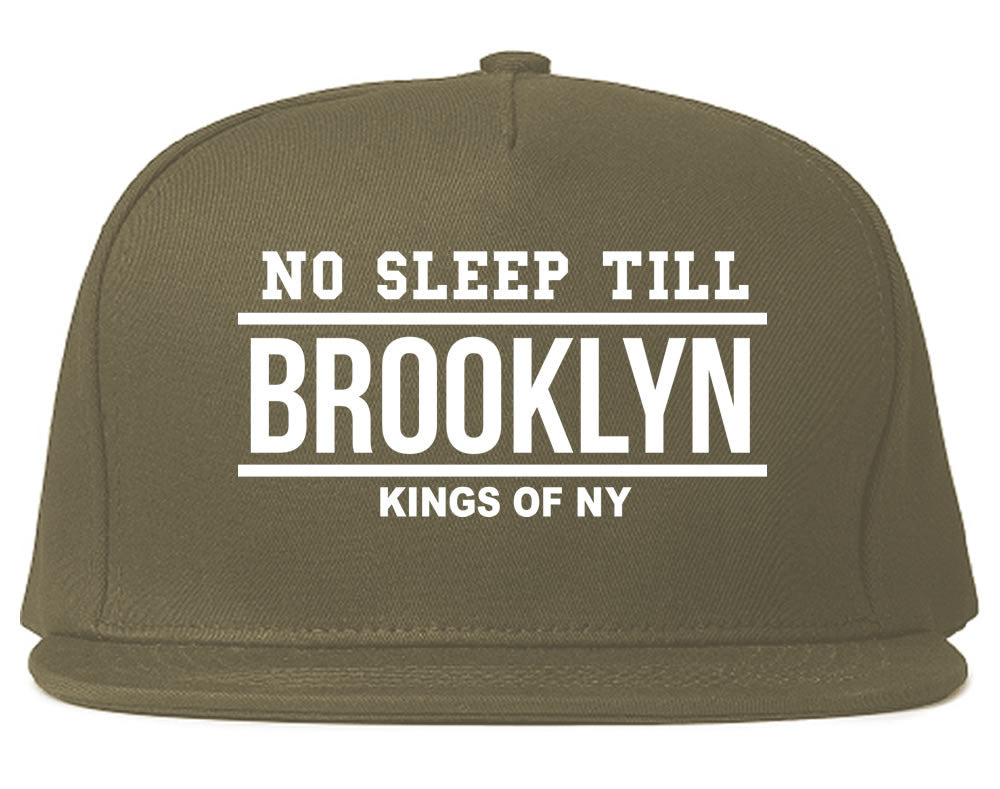 No Sleep Till Brooklyn Snapback Hat Cap by Kings Of NY