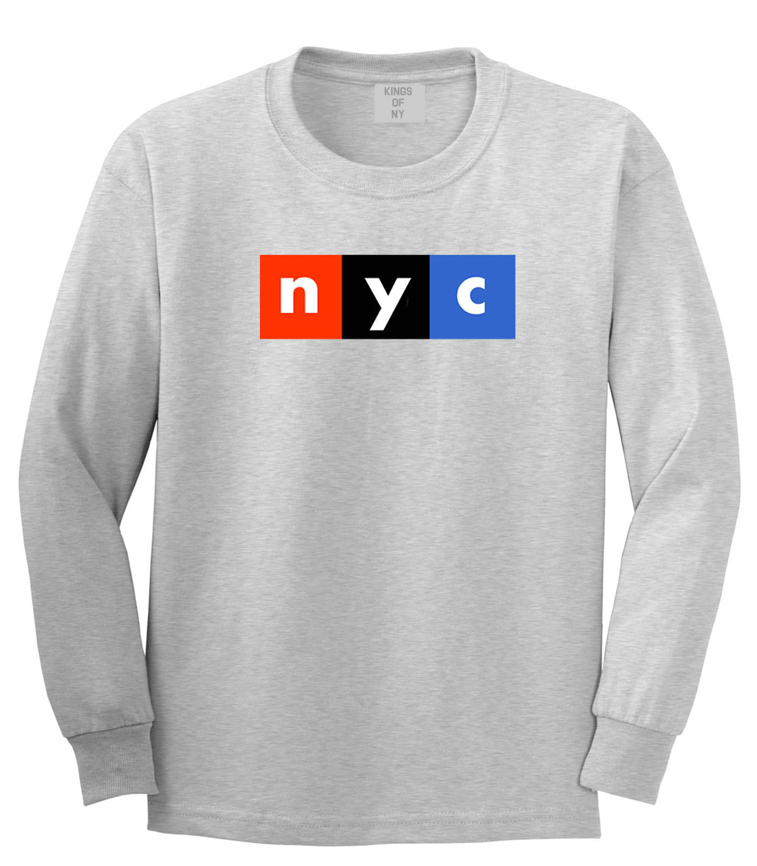 NYC Logo Long Sleeve T-Shirt By Kings Of NY