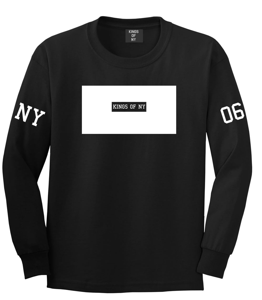 New York Logo 2006 Style Trill Long Sleeve Boys Kids T-Shirt In Black by Kings Of NY