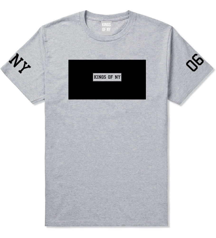 New York Logo 2006 Style Trill Boys Kids T-Shirt In Grey by Kings Of NY