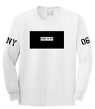New York Logo 2006 Style Trill Long Sleeve T-Shirt in White by Kings Of NY