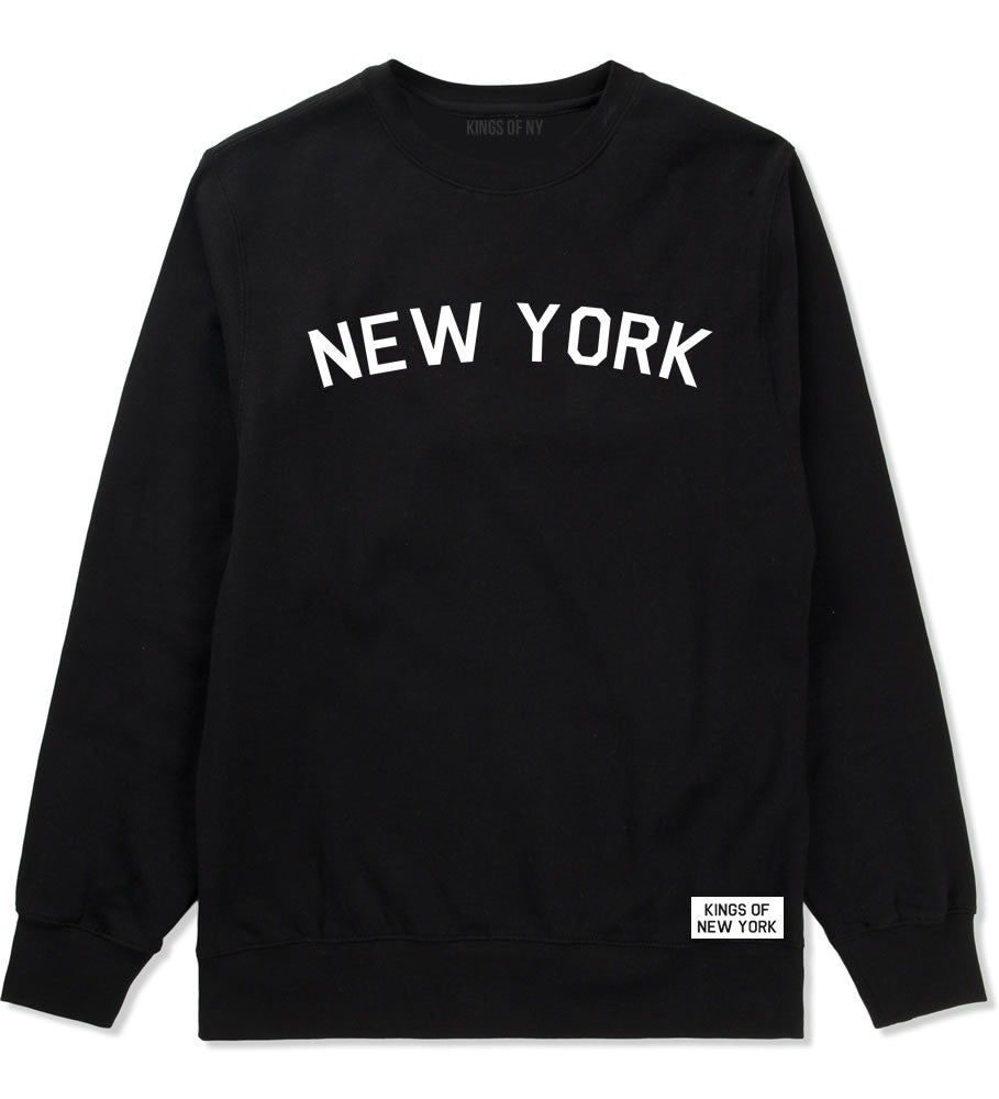 New York Arch Crewneck Sweatshirt in Black by Kings Of NY