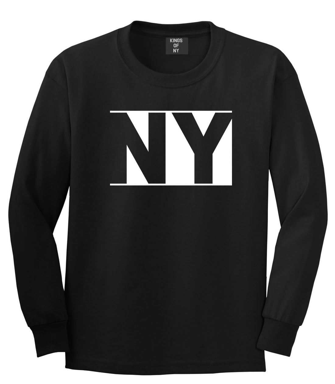 NY Block New York Long Sleeve T-Shirt in Black