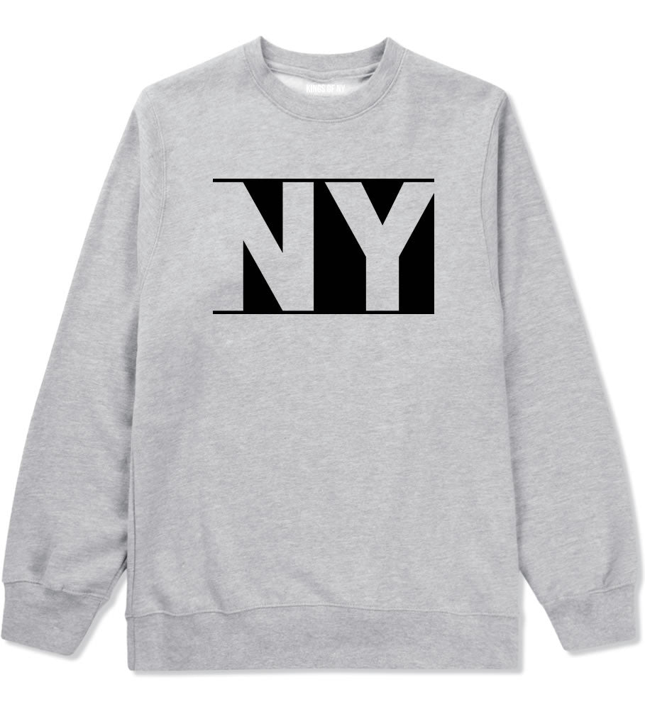 NY Block New York Crewneck Sweatshirt in Grey