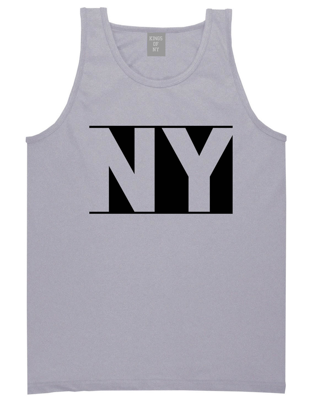 NY Block New York Tank Top in Grey