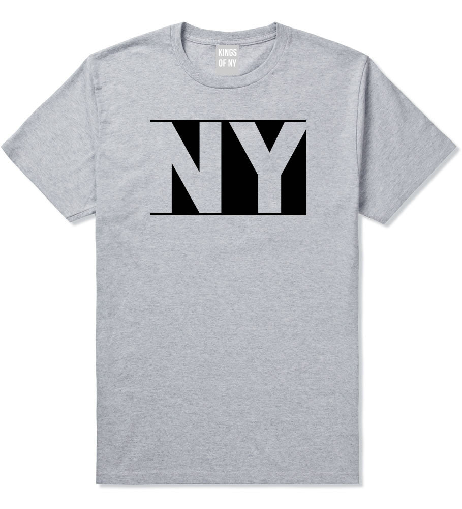 NY Block New York T-Shirt in Grey