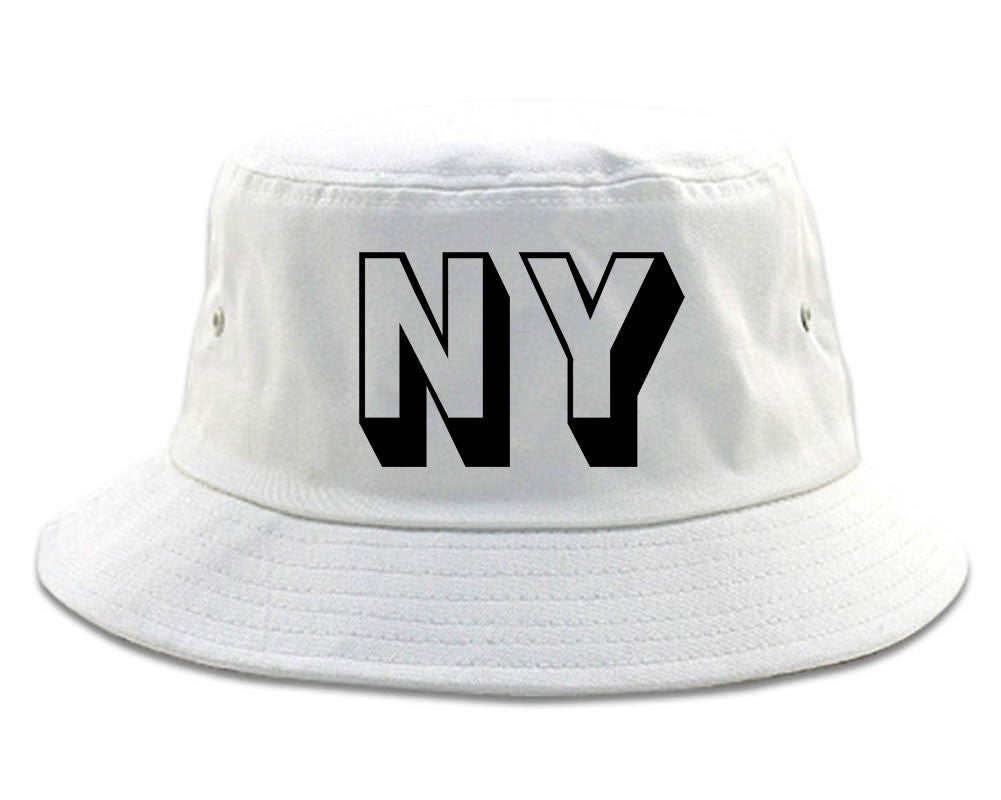 NY Block Letter New York Bucket Hat By Kings Of NY