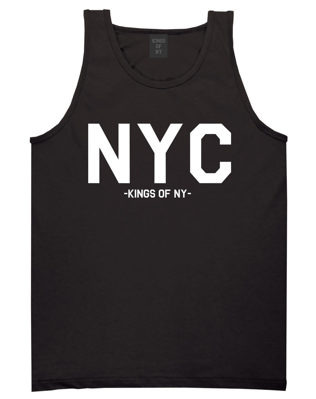 NYC City New York Tank Top in Black