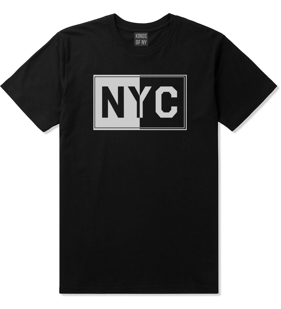 NYC Rectangle New York City T-Shirt in Black By Kings Of NY