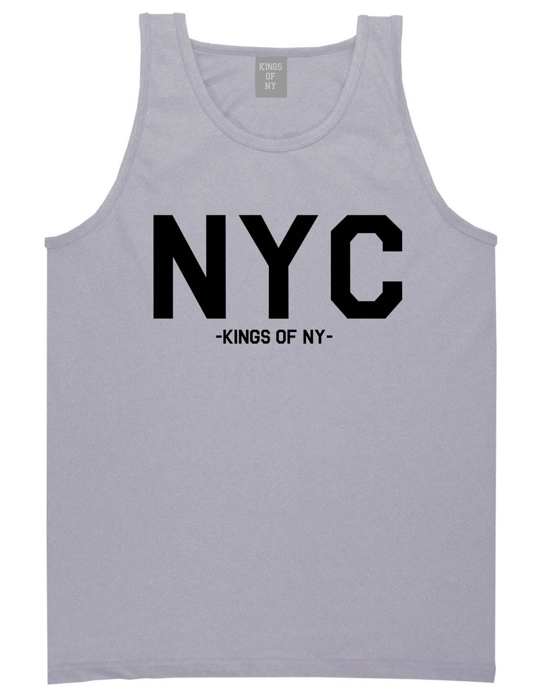 NYC City New York Tank Top in Grey