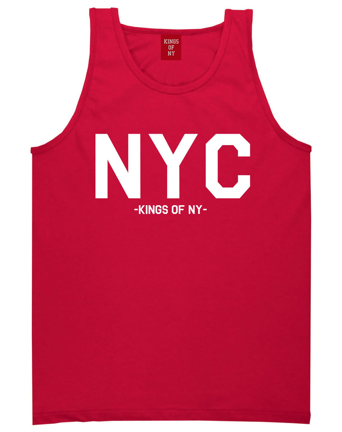NYC City New York Tank Top in Red