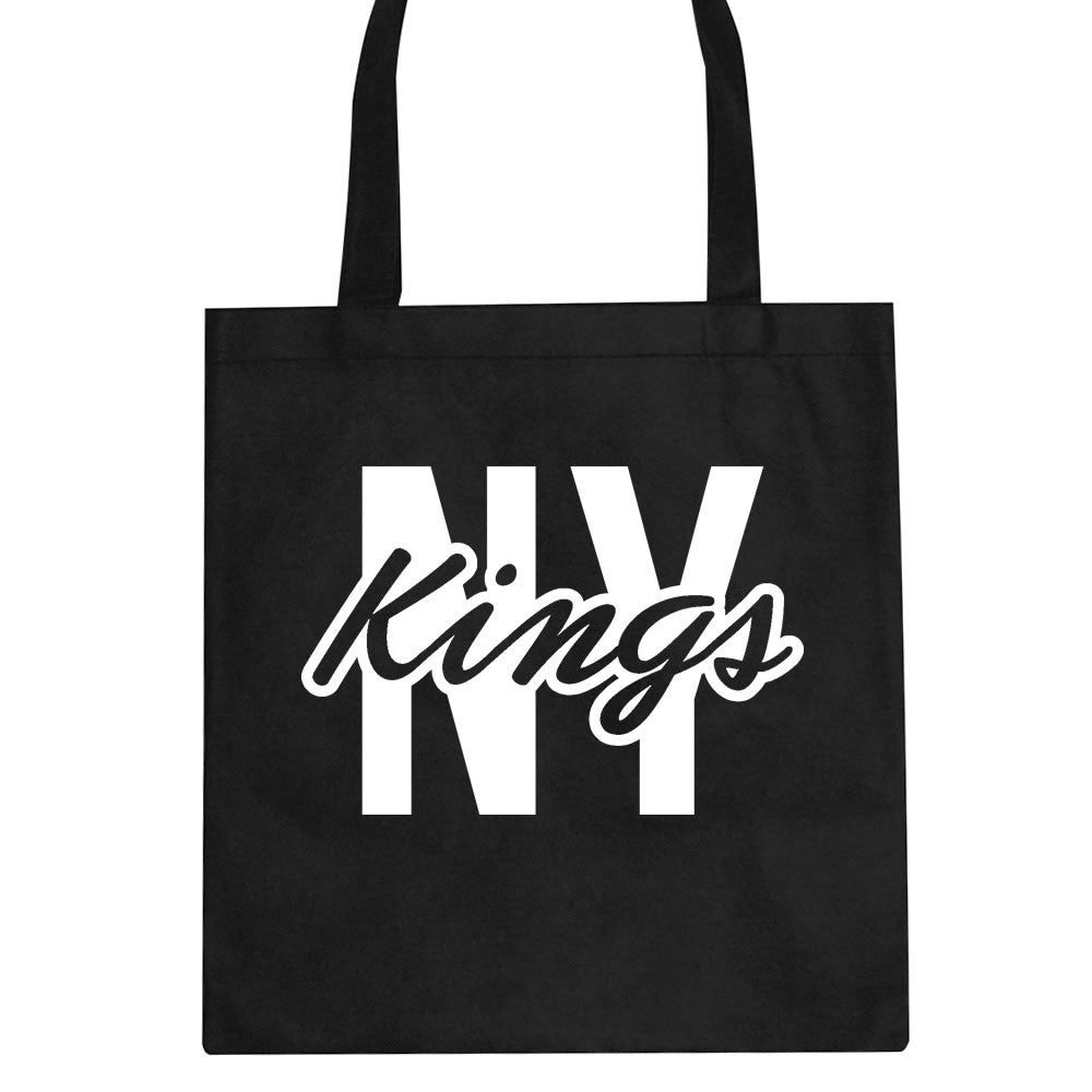 New York Blue Script Streetwear Tote Bag by Kings Of NY