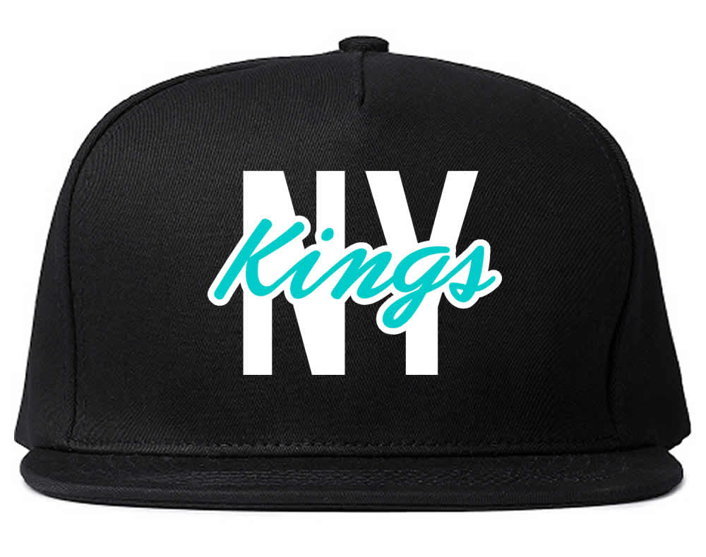 New York Blue Script Streetwear Snapback Hat by Kings Of NY