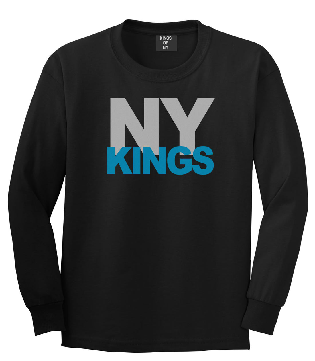 NY Kings Knows Long Sleeve T-Shirt in Black By Kings Of NY