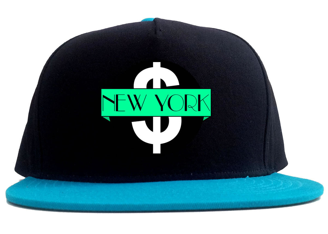 New York Mint Chest Logo 2 Tone Snapback Hat By Kings Of NY