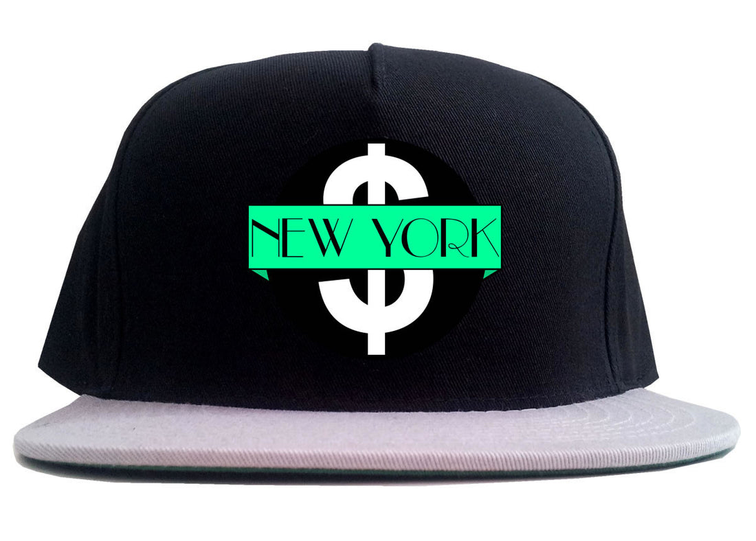New York Mint Chest Logo 2 Tone Snapback Hat By Kings Of NY