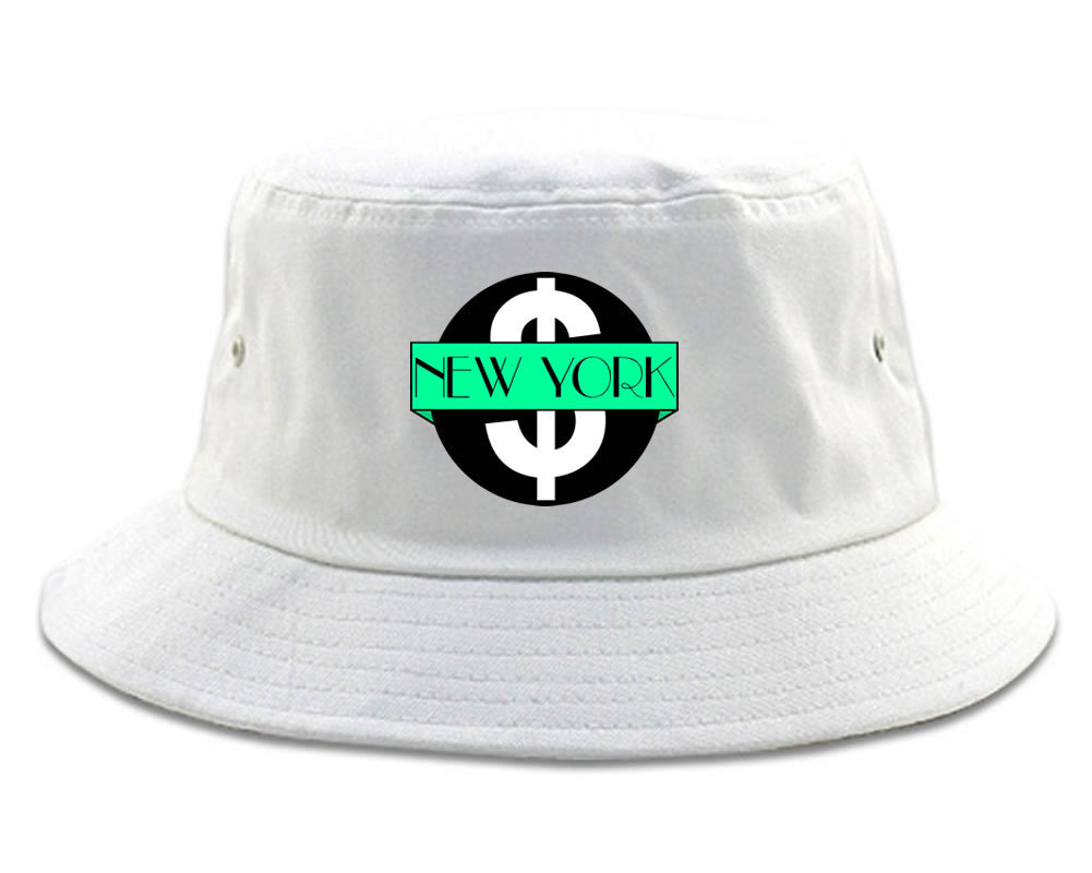 New York Mint Chest Logo Bucket Hat By Kings Of NY