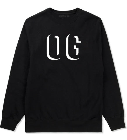 OG Shadow Originial Gangster Boys Kids Crewneck Sweatshirt in Black by Kings Of NY