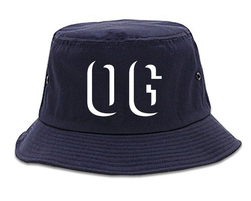 OG Shadow Originial Gangster Bucket Hat in Blue by Kings Of NY