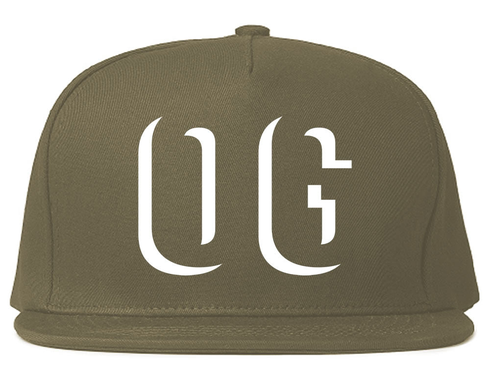 OG Shadow Originial Gangster Snapback Hat in Grey by Kings Of NY