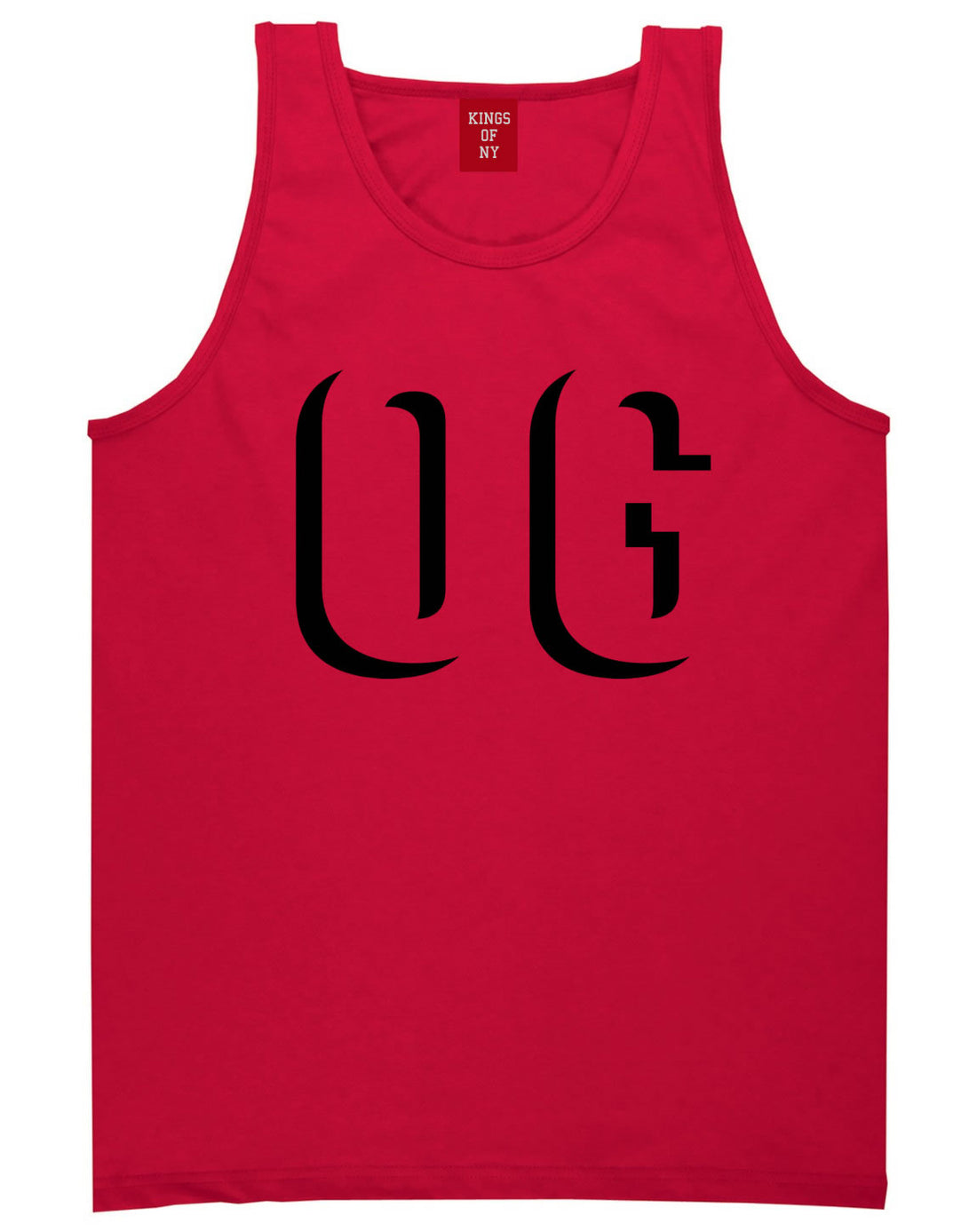 OG Shadow Originial Gangster Tank Top in Red by Kings Of NY