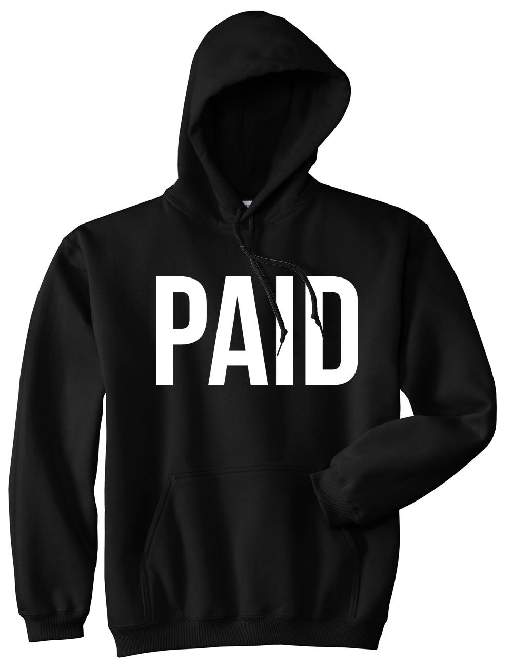 Kings Of NY Paid Pullover Hoodie Hoody in Black