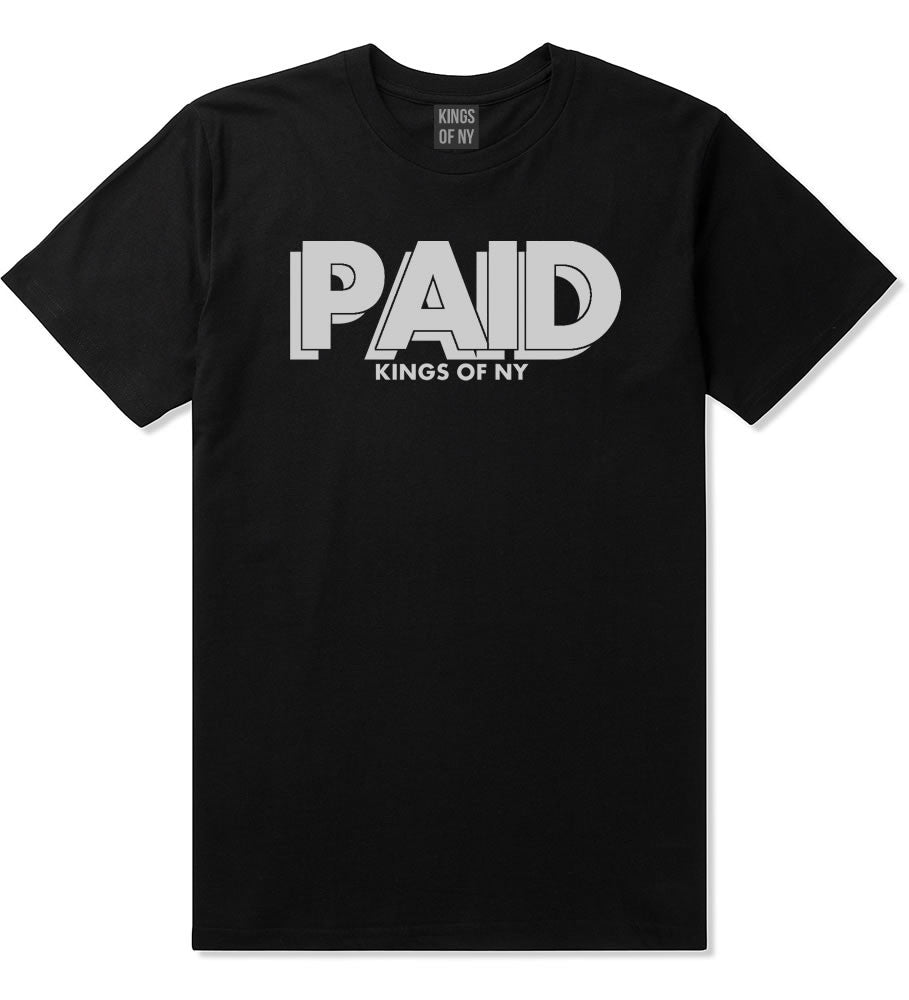 PAID Kings Of NY W15 T-Shirt in Black By Kings Of NY