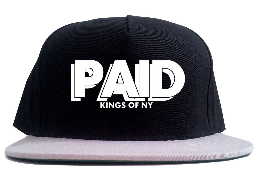 PAID Kings Of NY W15 2 Tone Snapback Hat By Kings Of NY