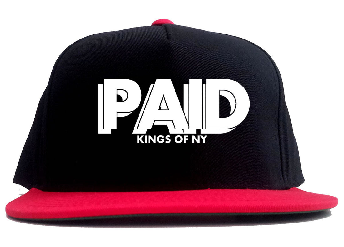 PAID Kings Of NY W15 2 Tone Snapback Hat By Kings Of NY