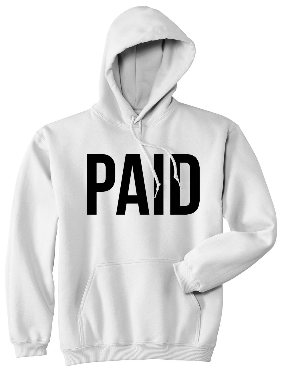 Kings Of NY Paid Pullover Hoodie Hoody in White