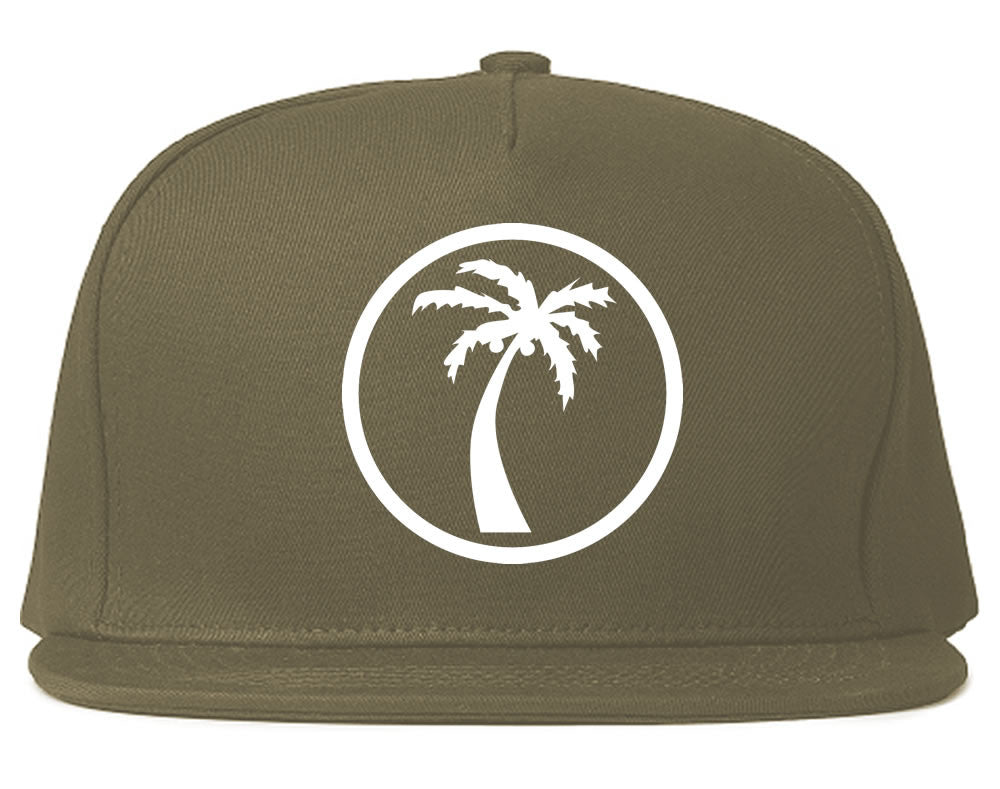 Palm Tree Chest Logo snapback Hat Cap