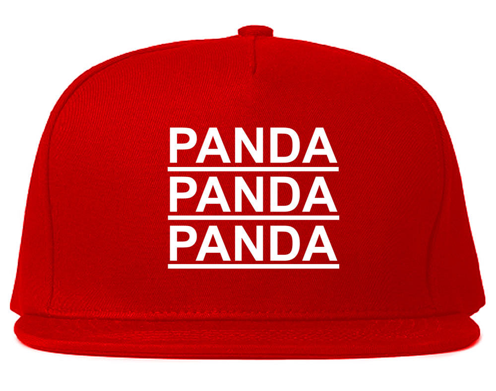 Panda Panda Panda snapback Hat Cap
