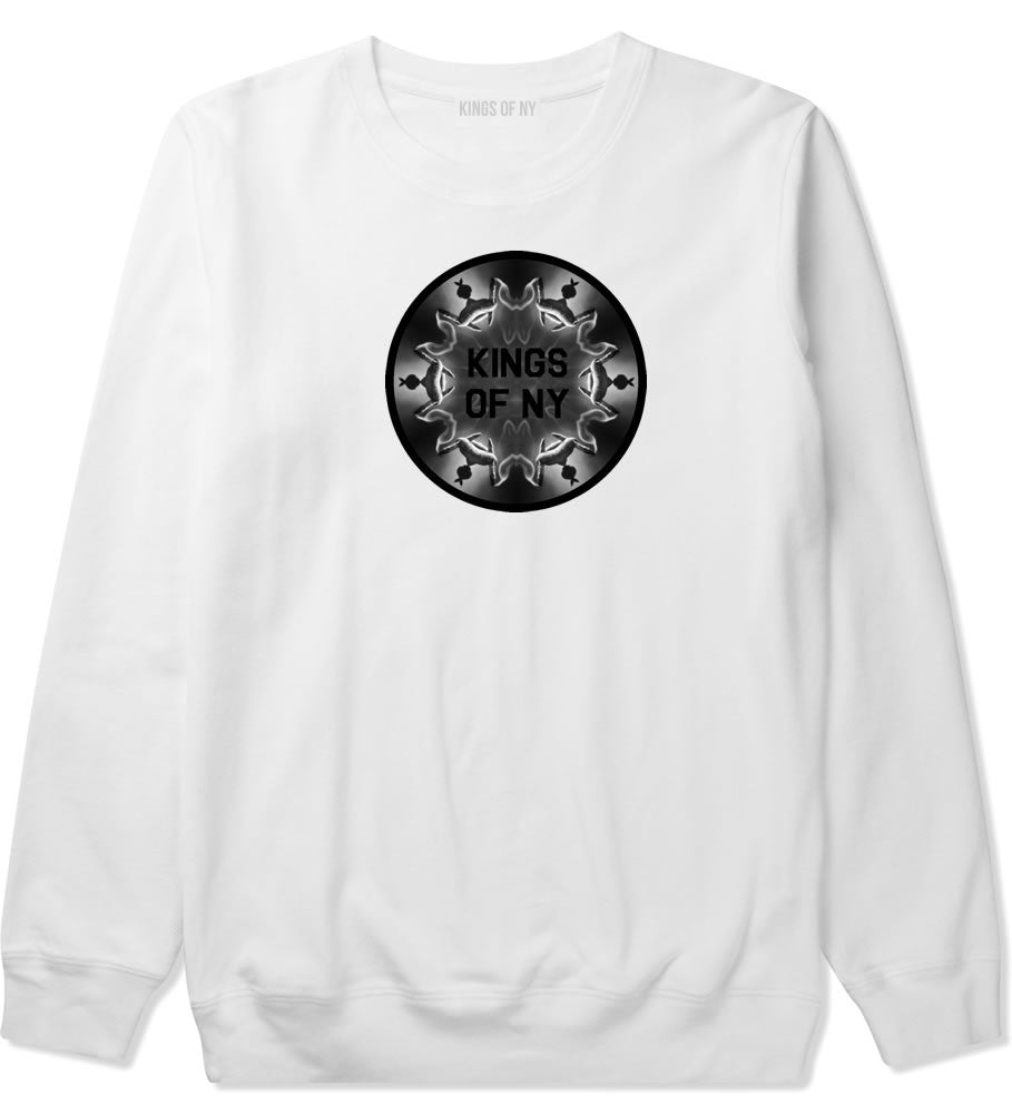 Pass That Blunt Crewneck Sweatshirt in White By Kings Of NY