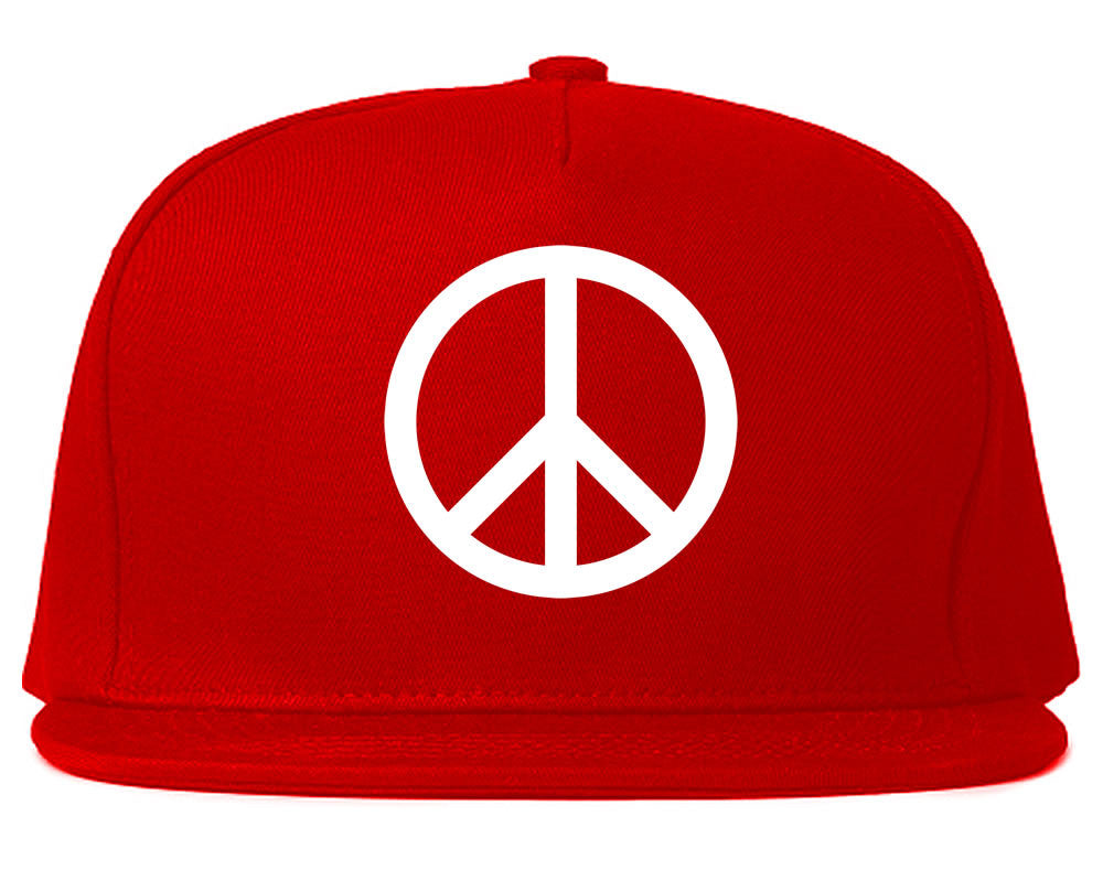 Peace Strapback Hat | Black