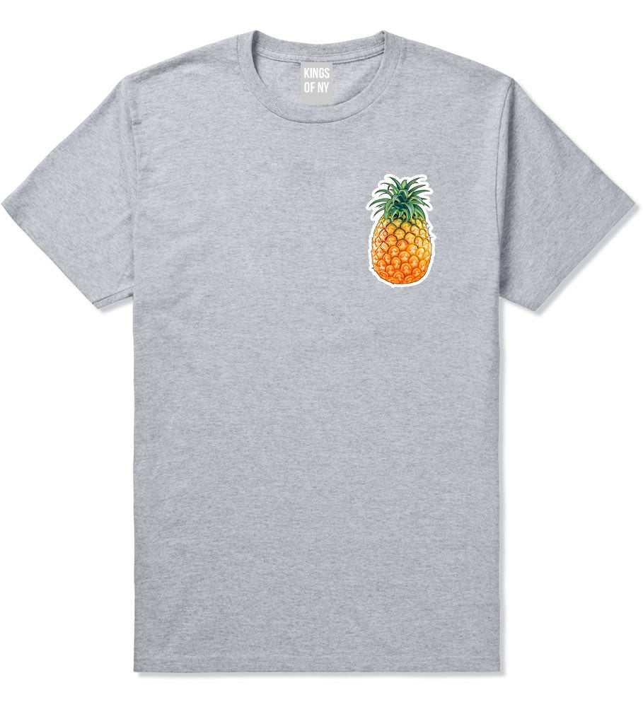 Pineapple Chest Logo Emoji Meme T-Shirt