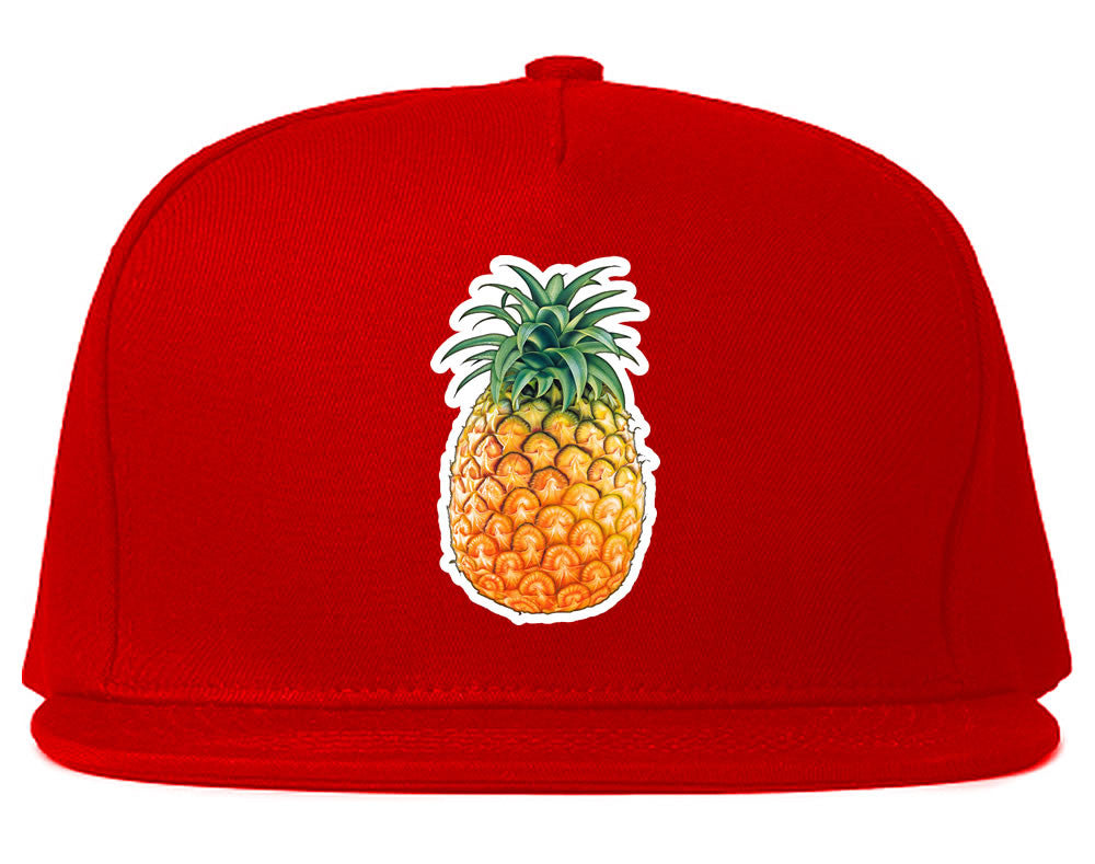 Pineapple Chest Logo Emoji Meme snapback Hat Cap