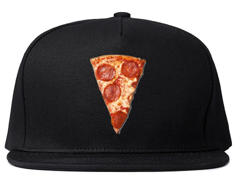 Real Pizza with Pepperoni Emoji Meme snapback Hat Cap