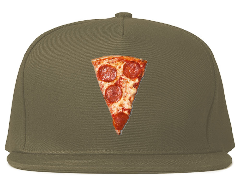 Real Pizza with Pepperoni Emoji Meme snapback Hat Cap