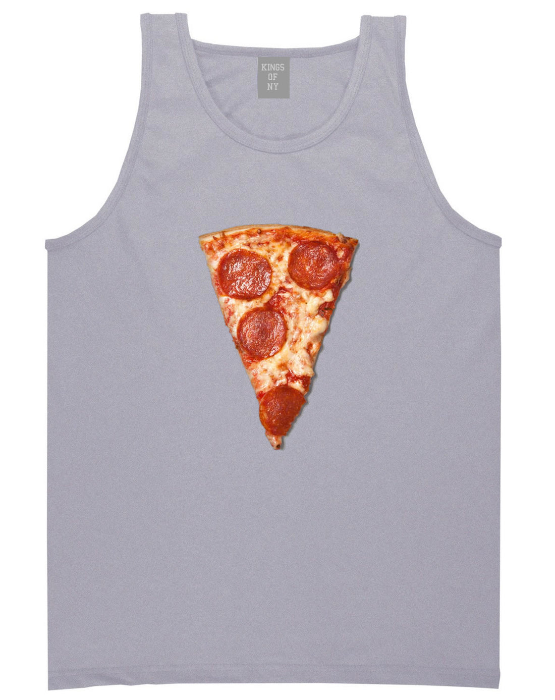 Real Pizza with Pepperoni Emoji Meme Tank Top