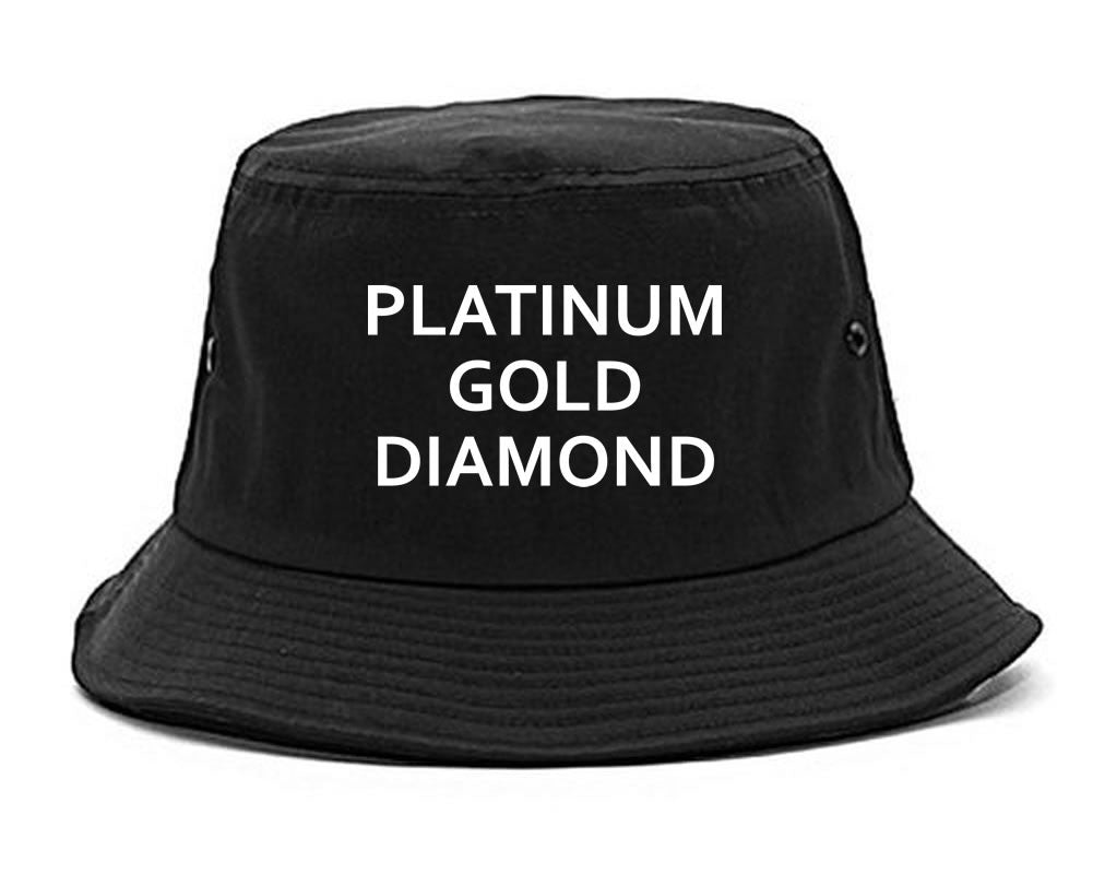 Platinum Gold Diamond Bucket Hat by Kings Of NY
