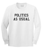 Politics As Usual Hiphop Lyrics Jay 23 Z Old School Long Sleeve Boys Kids T-Shirt in White by Kings Of NY