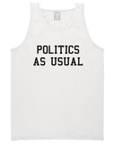 Politics As Usual Hiphop Lyrics Jay 23 Z Old School Tank Top In White by Kings Of NY