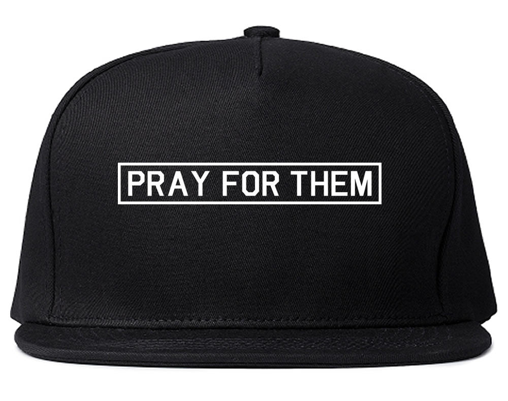 Pray For Them Fall15 Snapback Hat in Black by Kings Of NY