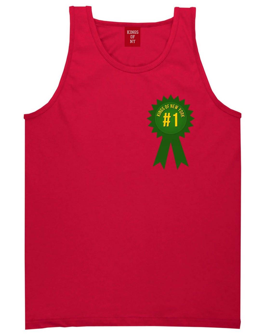 Grand Prize Champions Tank Top in Red
