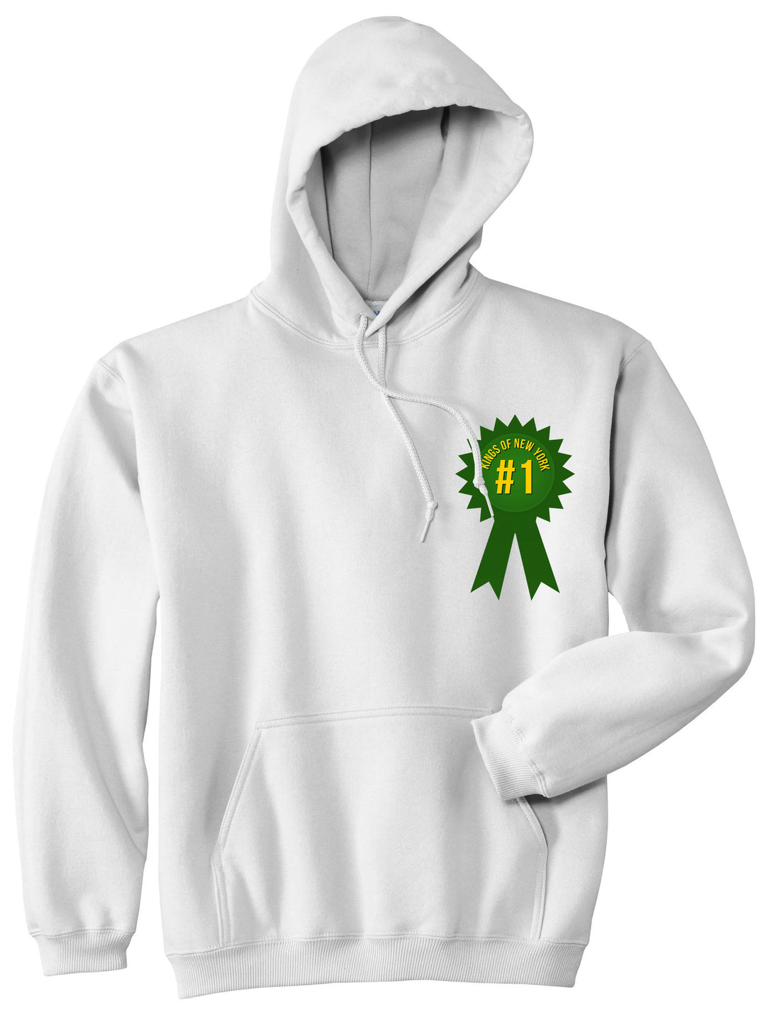 Grand Prize Champions Pullover Hoodie Hoody in White