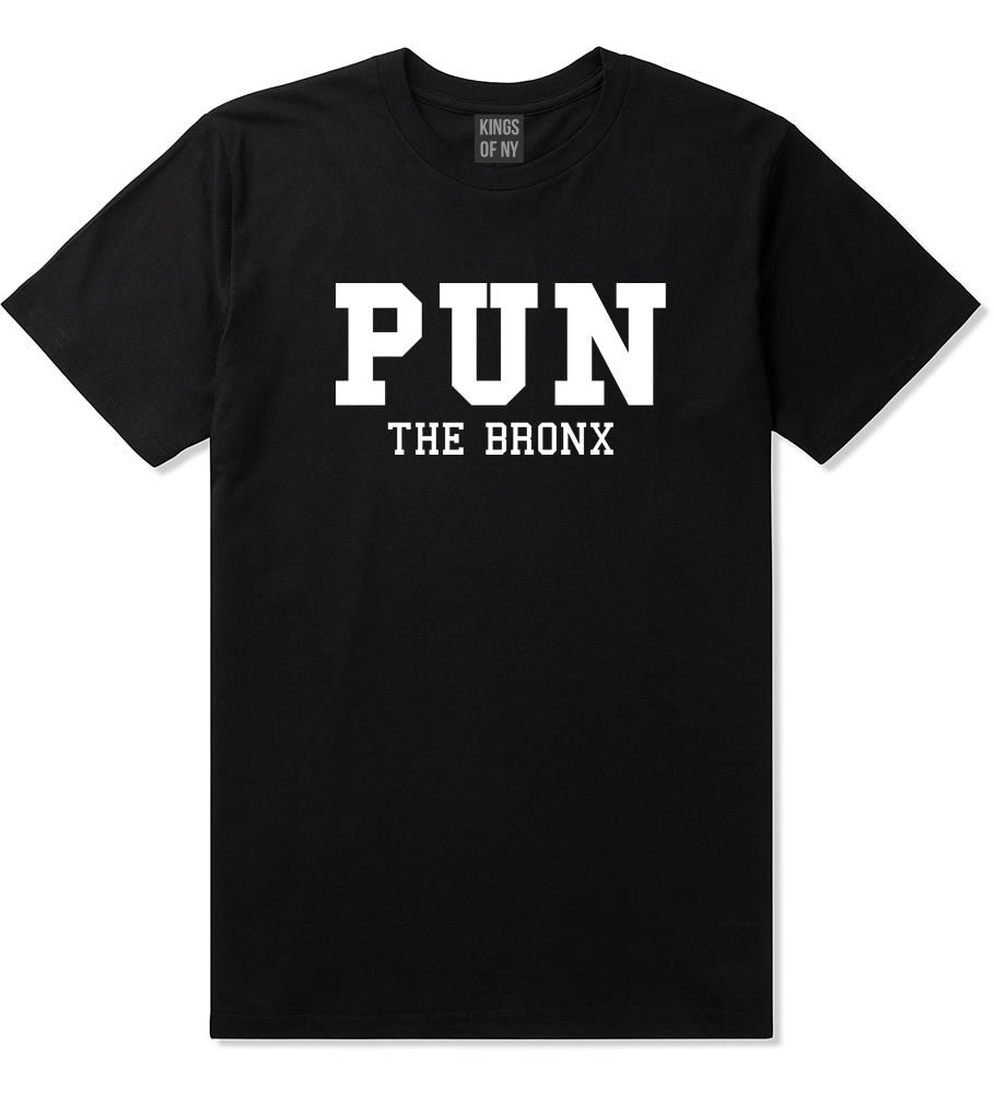 Pun The Bronx T-Shirt in Black by Kings Of NY