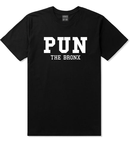 Pun The Bronx T-Shirt in Black by Kings Of NY