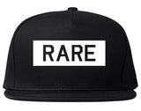 Rare College Block Snapback Hat in Black by Kings Of NY