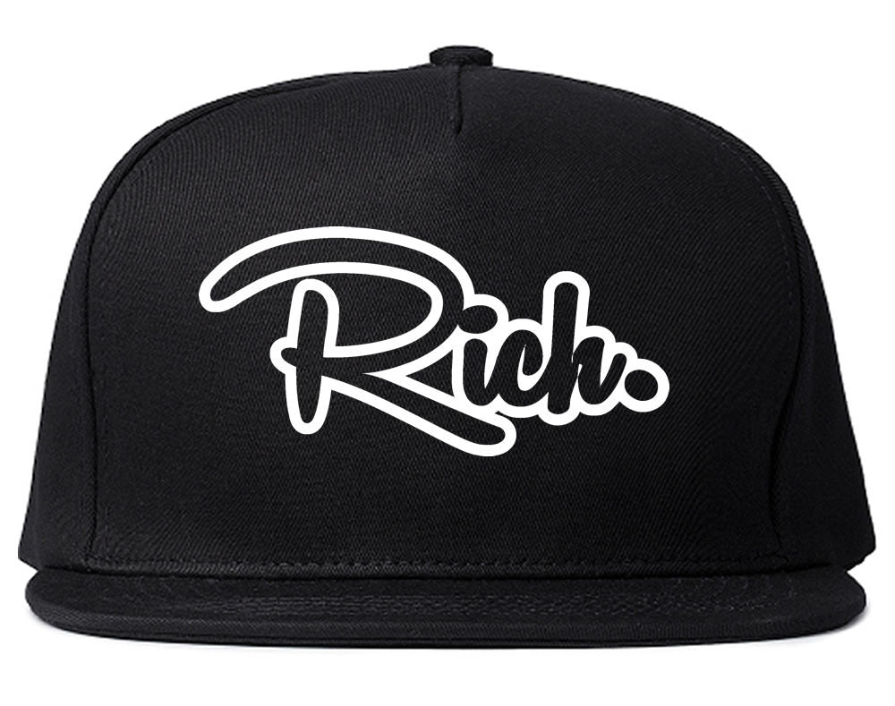 Rich Script Snapback Hat By Kings Of NY